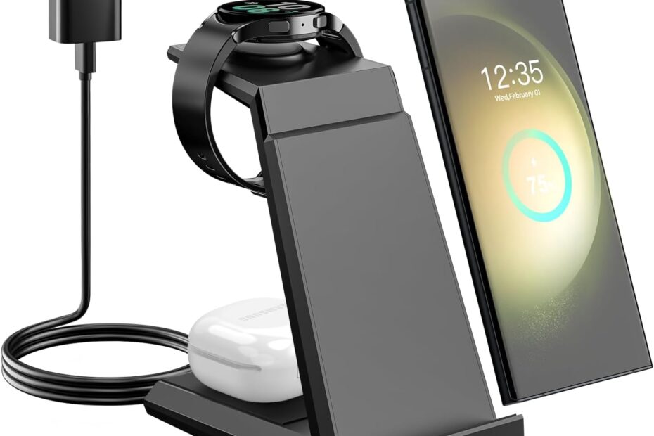 Power Up in Style: NANAMI 3 in 1 Wireless Charger for Samsung Devices Review