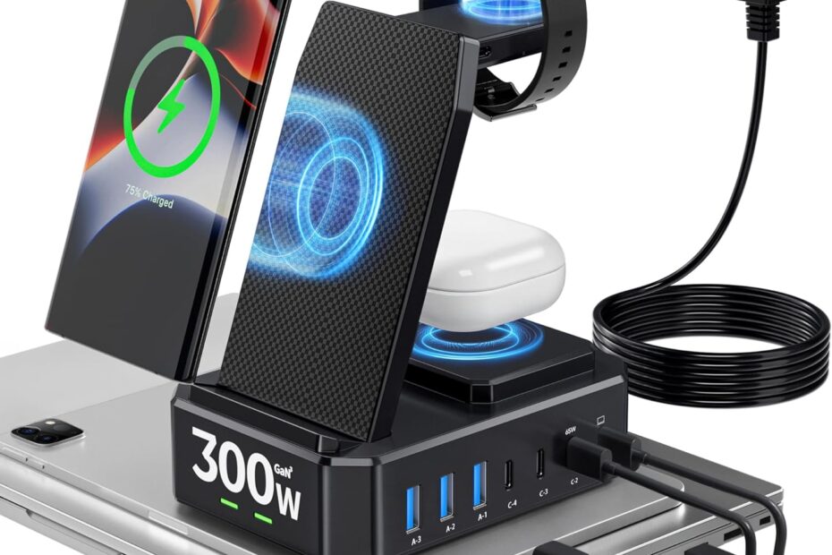 Power Up: The Ultimate 10-in-1 Wireless Charging Station for Samsung Devices
