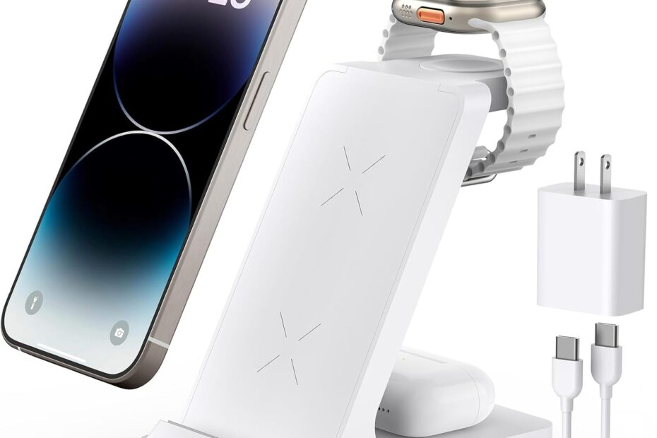Power Up: The Ultimate 3-in-1 Wireless Charging Station Review!