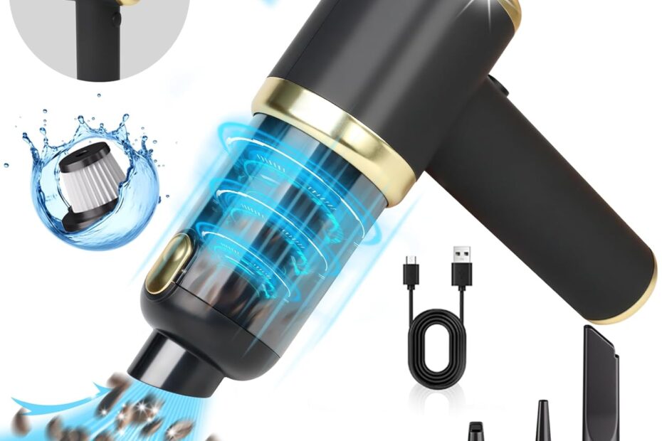 Power Up Your Clean: Cagulax High Power Cordless Car Vacuum Review