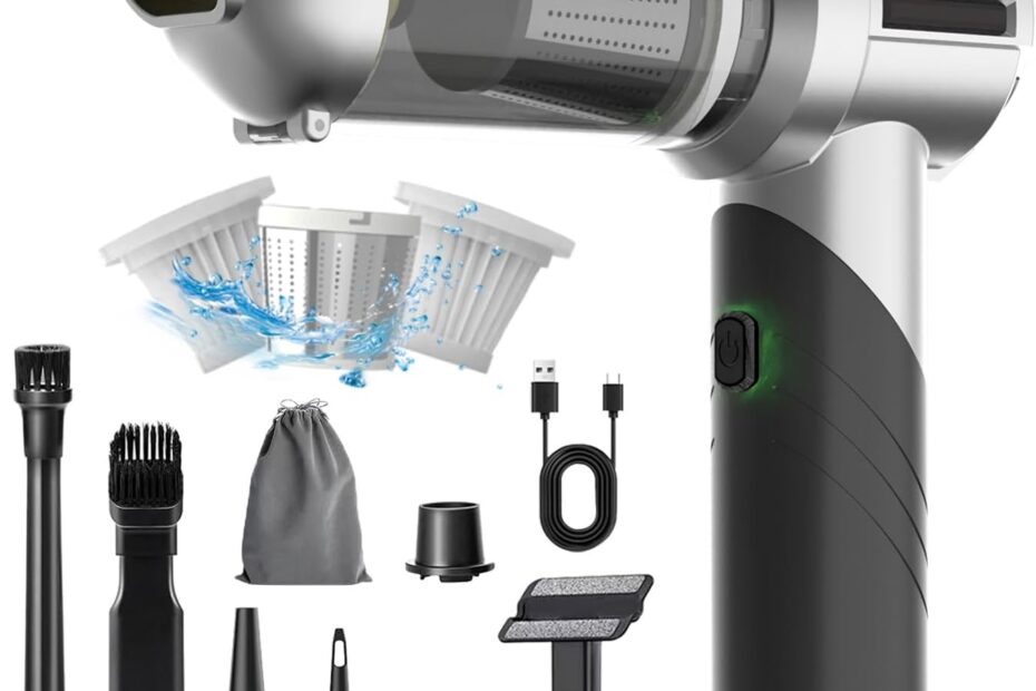 Power Up Your Clean: The Ultimate 4-in-1 Cordless Car Vacuum Cleaner Review