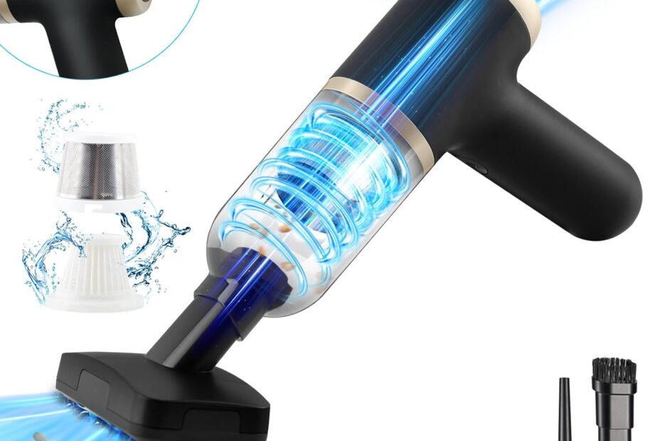 Power Up Your Clean: Top Review of the 20000PA Cordless Handheld Vacuum