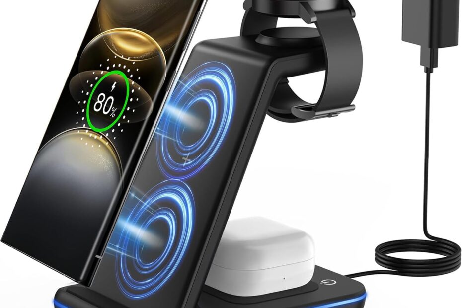 Power Up Your Devices: JoyGeek 3-in-1 Wireless Charger Review