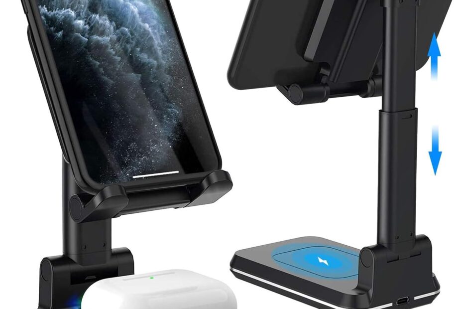 Power Up Your Devices: The Ultimate 2 in 1 Wireless Charging Stand Review
