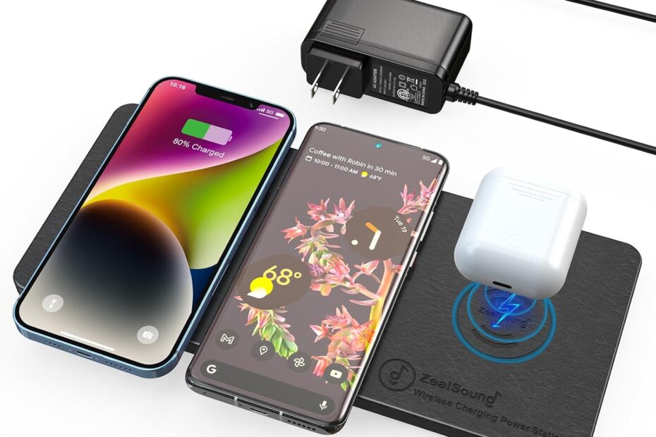 Power Up Your Devices: ZealSound's Ultra-Slim Wireless Charging Pad Review