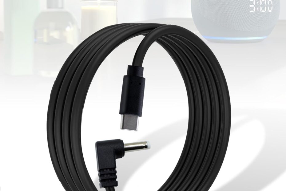 Power Up Your Echo: The Best USB C to DC Charger Adapter for Echo Dot 3rd/4th Gen