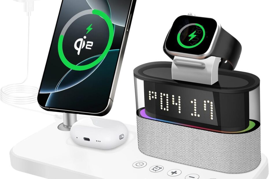 Power Up Your Life: MONASAY 5-in-1 Wireless Charging Station Review
