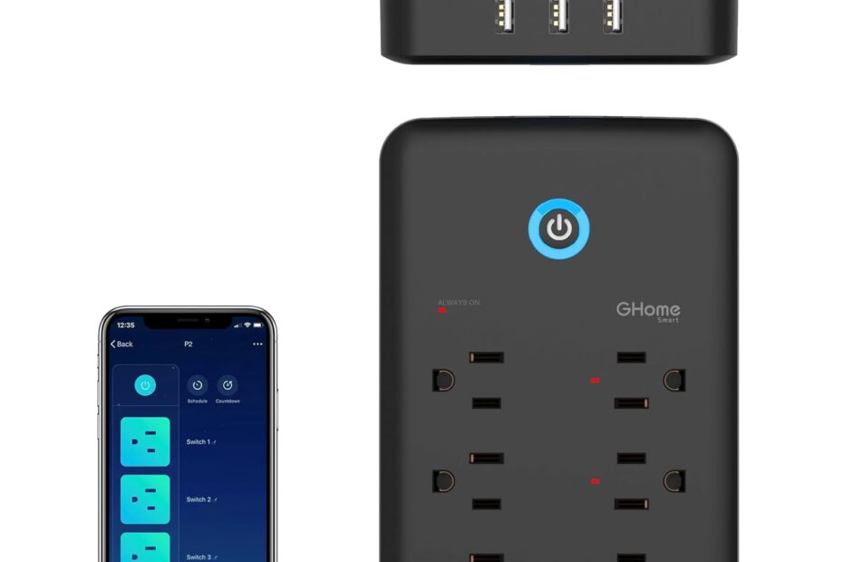 Power Up Your Smart Home: GHome Smart Plug Outlet Extender Review