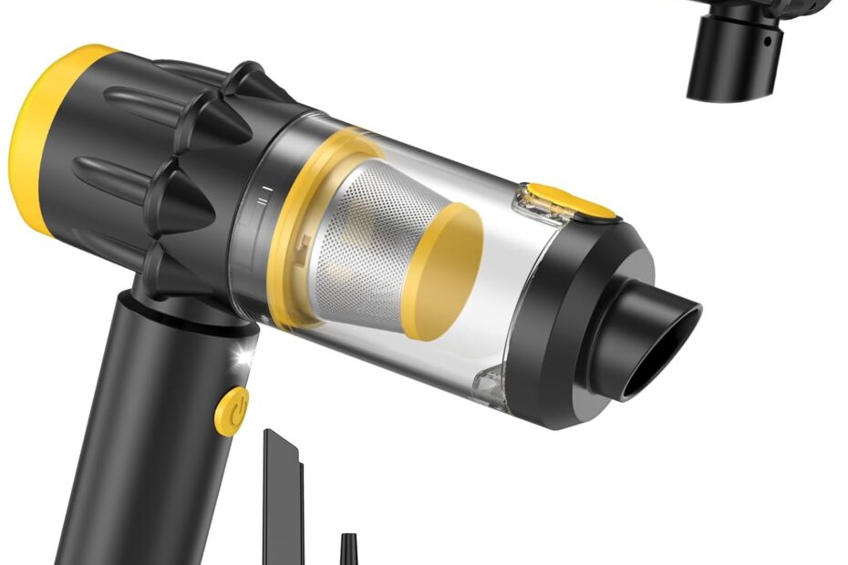 Powerful 4-in-1 Handheld Car Vacuum: The Ultimate Cleaning Companion