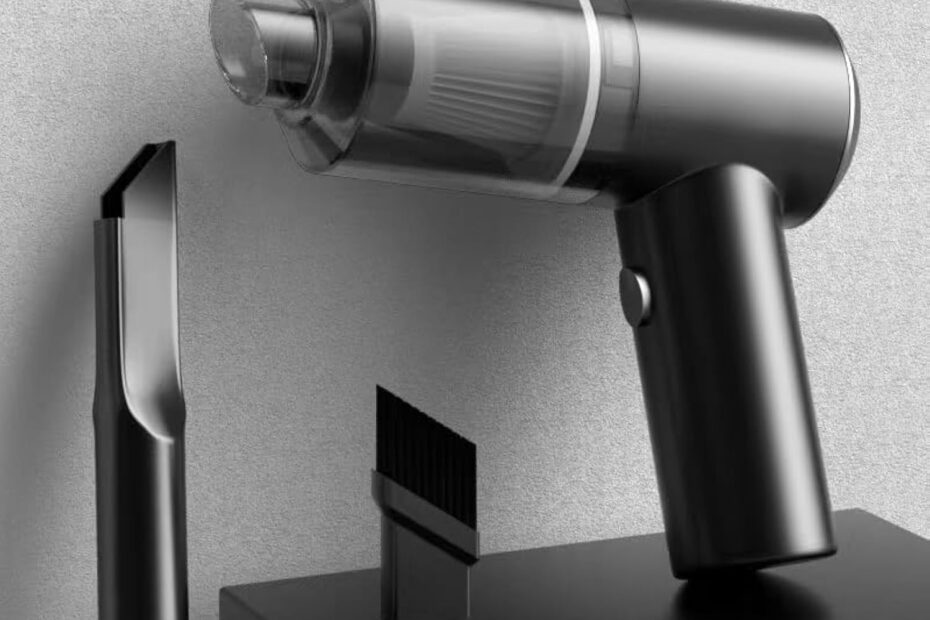 Powerful Mini Vacuum Cleaner: The Ultimate 2-in-1 Solution for Your Car and Keyboard!