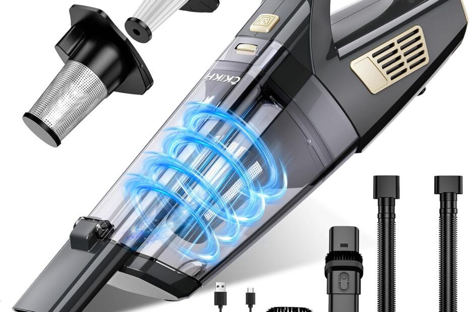 Powerful & Portable: The Ultimate Handheld Vacuum for Home and Car