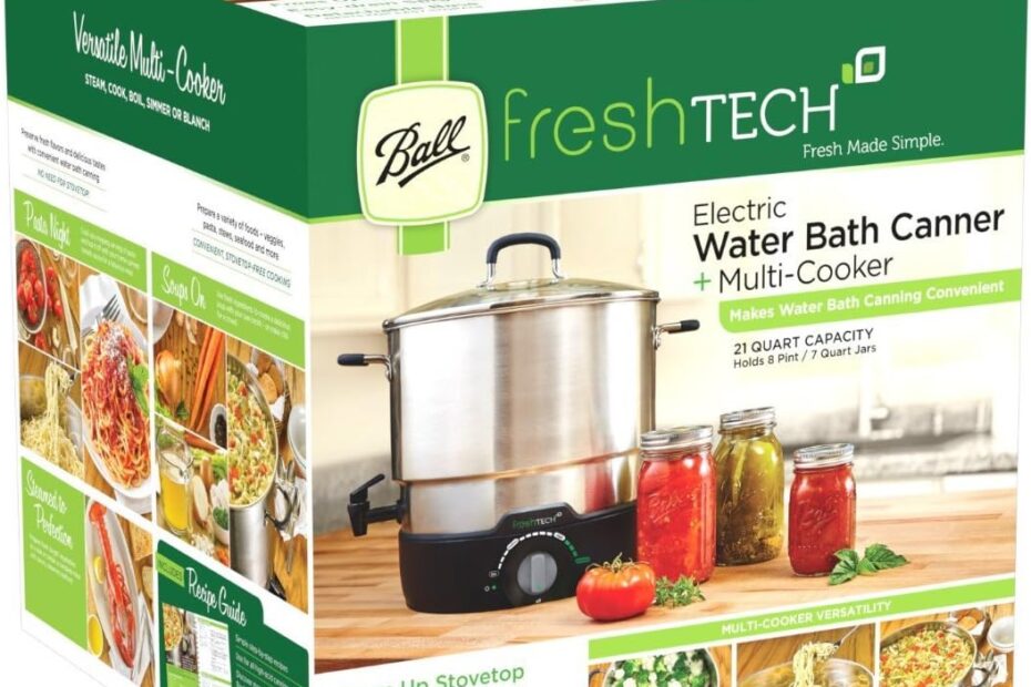 Preserve Like a Pro: The Ball Electric Canner Reviewed!