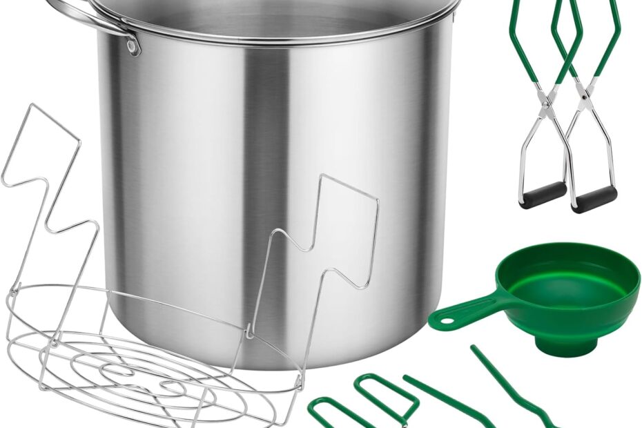 Preserve with Ease: Review of the 21.5Qt Stainless Steel Water Bath Canner