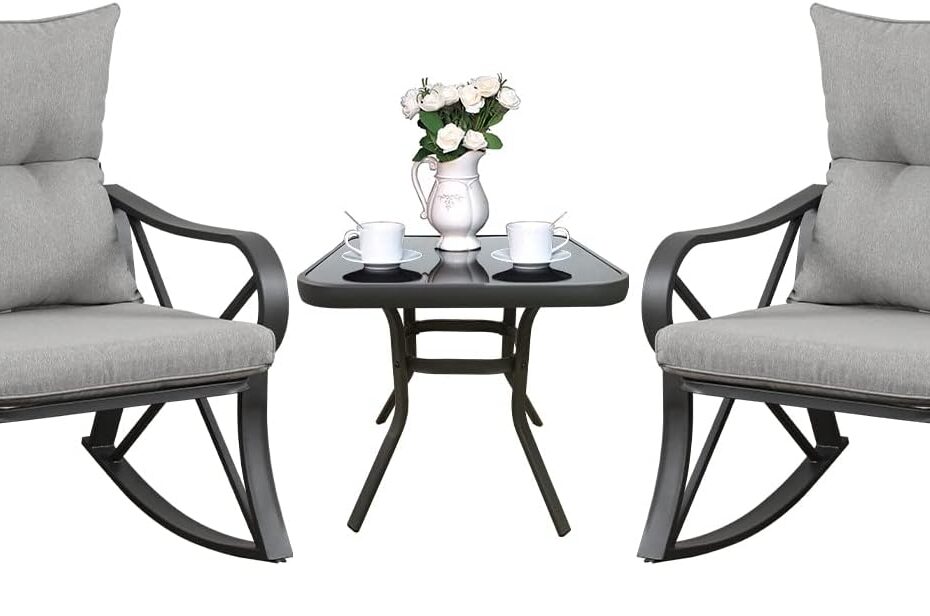Relax in Style: COSIEST 3 Piece Bistro Set Review for Your Outdoor Oasis