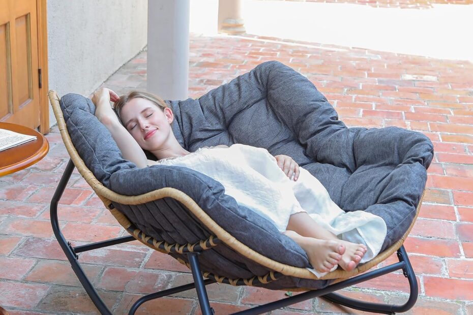 Relax in Style: SWITTE Outdoor Rocking Egg Chair Review