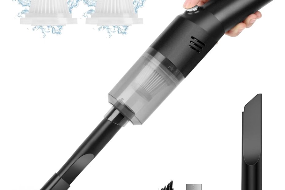 Rev Up Cleanliness: The Ultimate Review of the Portable Mini Car Vacuum Cleaner V06