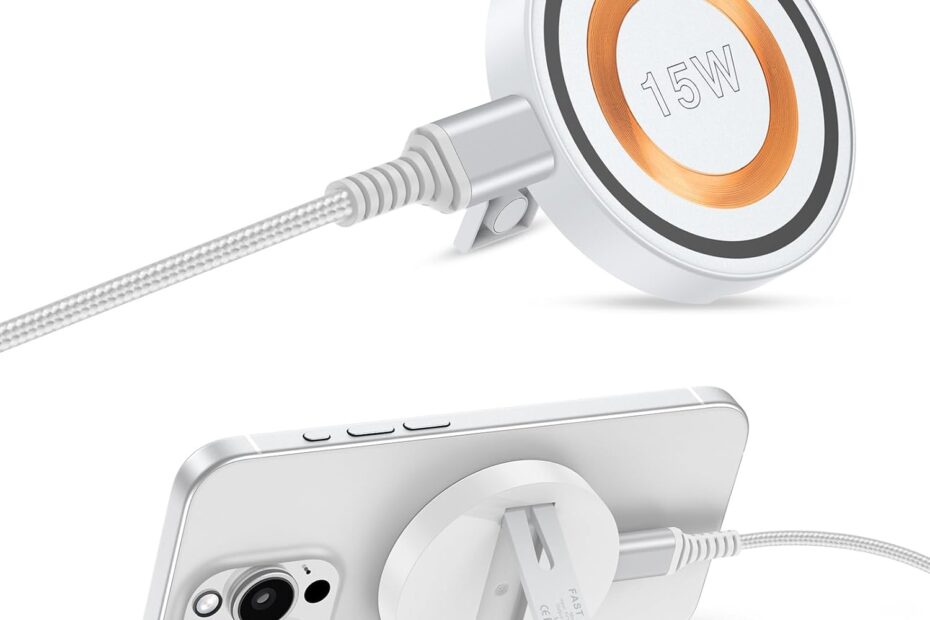 Rev Up Your Charging Game: Review of the Magnetic Wireless Charger for Samsung & iPhone!