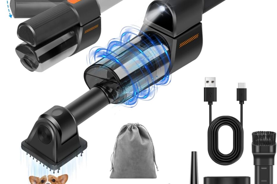 Rev Up Your Clean: The Powerful Handheld Car Vacuum Cleaner Review