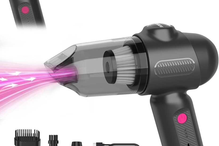 Rev Up Your Cleaning Game: Car Vacuum V6 Pro Review