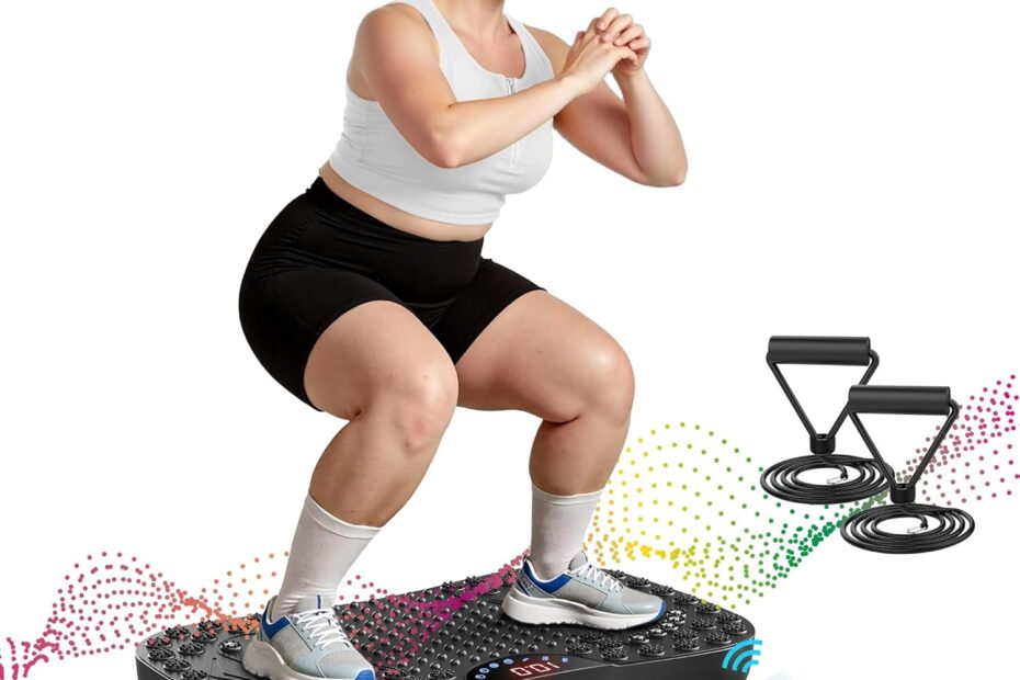Rev Up Your Workouts: The AXV Vibration Plate for Ultimate Weight Loss and Full-Body Fitness!