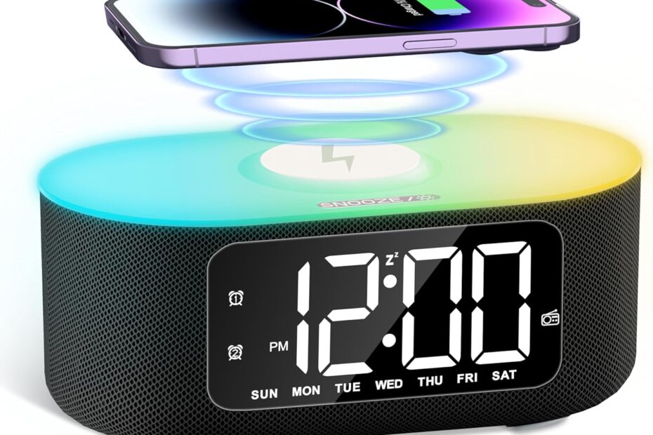 Revamp Your Mornings: JALL Fabric Alarm Clock Review - The Ultimate Bedside Companion!