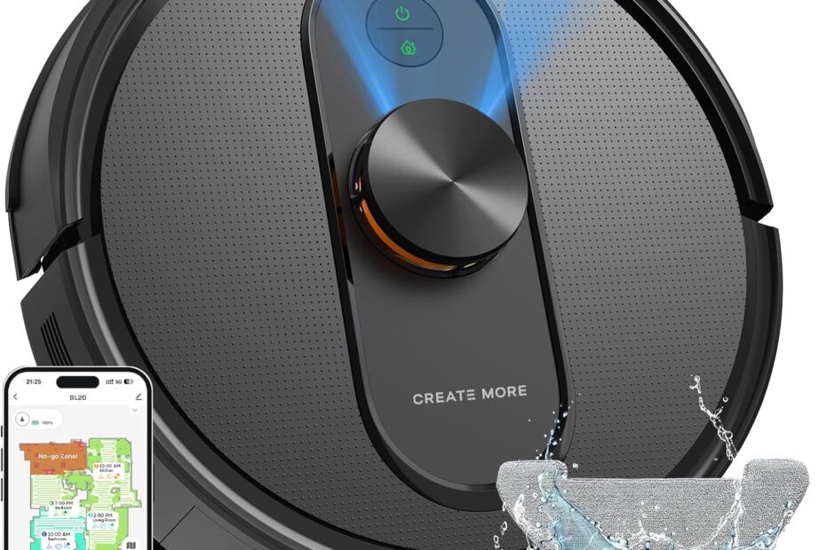 Reviewing the Ultimate Robot Vacuum: 5000Pa Power Meets Smart Navigation!