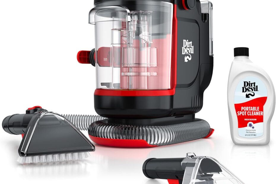 Revitalize Your Carpet: A Deep Dive into the Dirt Devil Portable Spot Cleaner Reviewed!