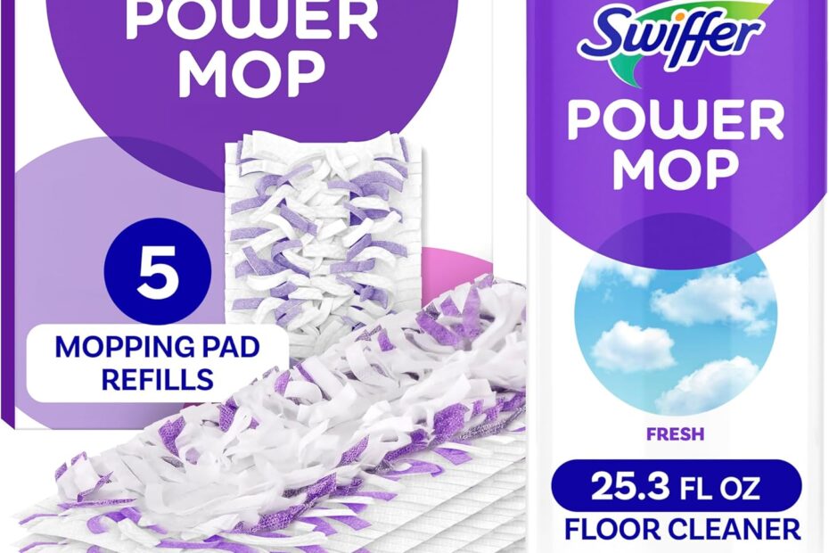 Revitalize Your Floors: Swiffer Power Mop Refill Pack Review!