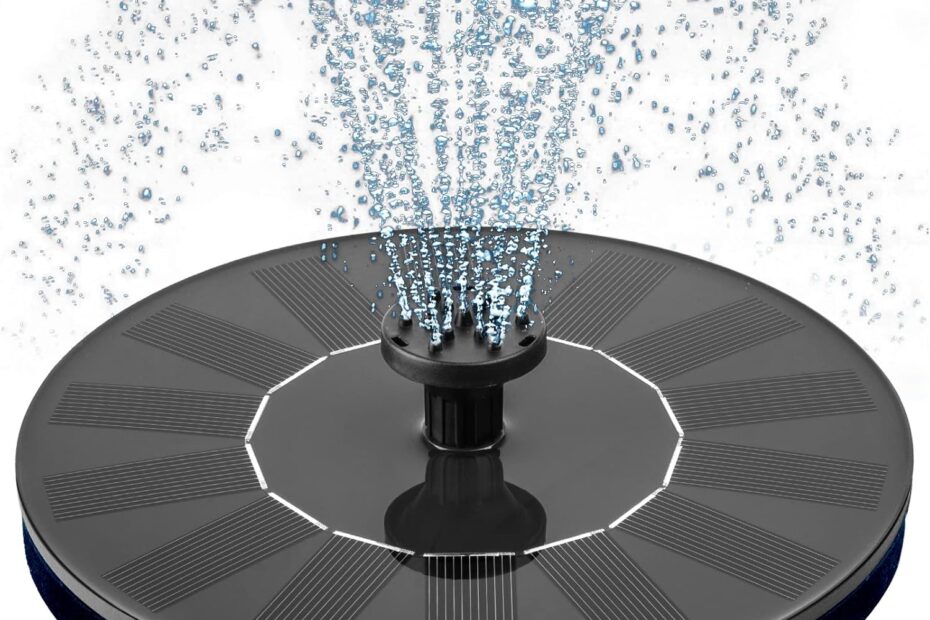 Revitalize Your Garden with the Mademax Solar Bird Bath Fountain: A Must-Have for Bird Lovers!