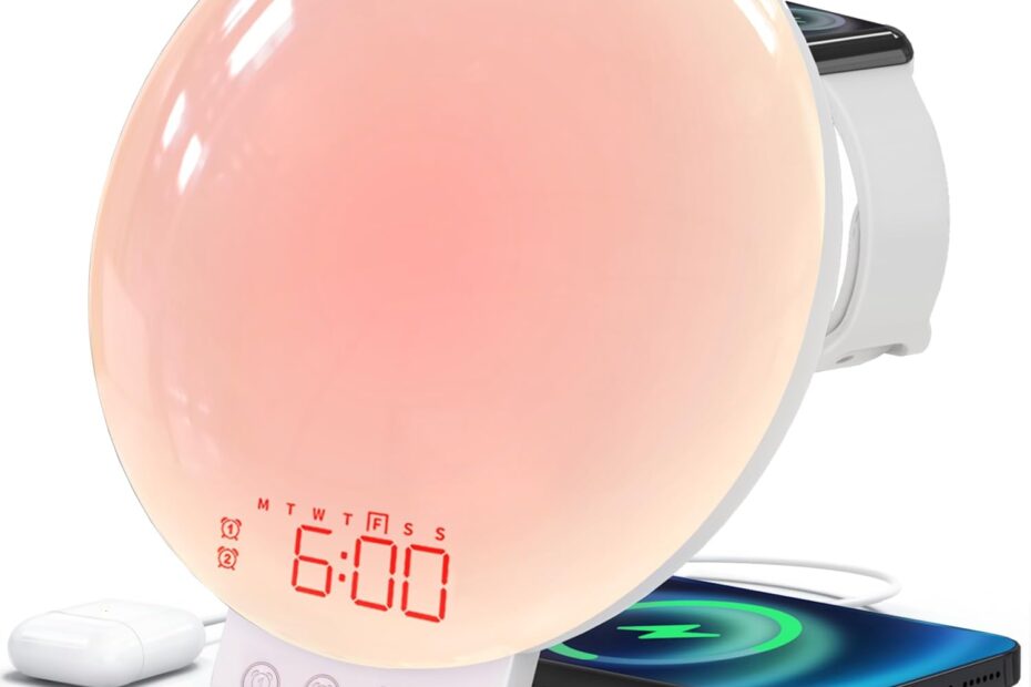 Revitalize Your Mornings: A Review of the Dekala Sunrise Alarm Clock With Wireless Charger