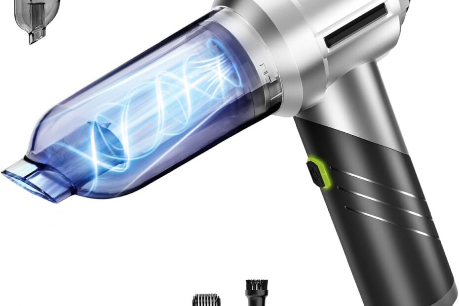 Revitalize Your Ride: The Ultimate Review of the 17000PA Portable Cordless Car Vacuum!