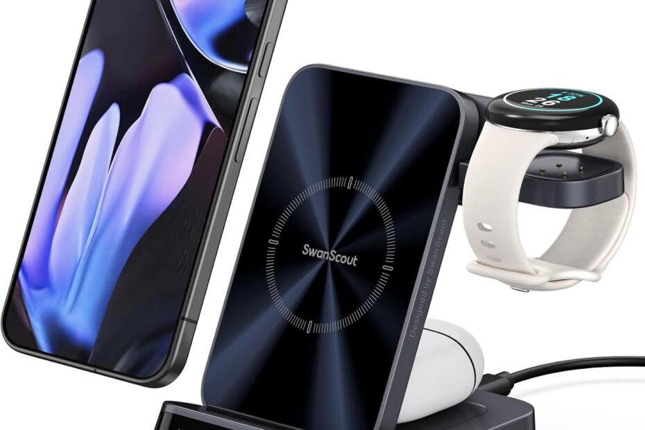 Revitalize Your Tech: The Ultimate 3-in-1 Wireless Charger for Pixel Watch and Google Devices