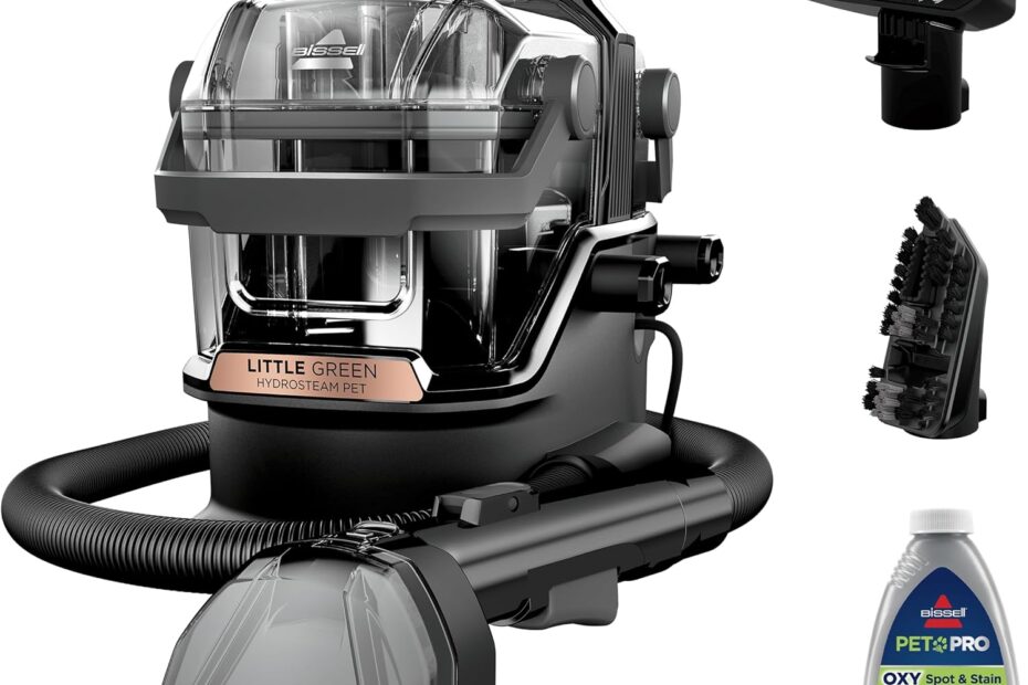 Revive Your Carpets: The Ultimate Review of the BISSELL Little Green HydroSteam Cleaner