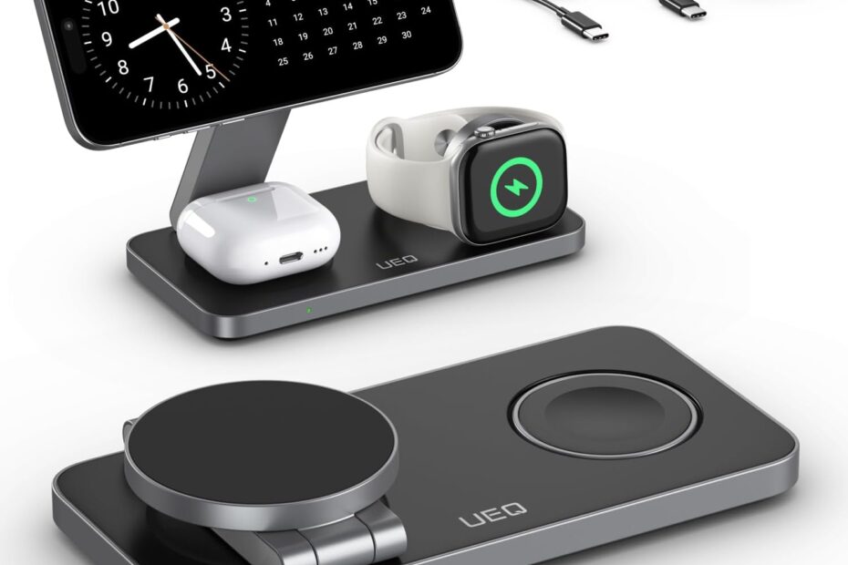 Revolutionize Your Charging: The Ultimate 3-in-1 Wireless Charging Station for Apple Devices