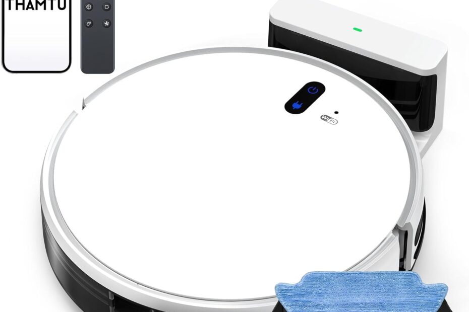 Revolutionize Your Cleaning: Review of the Smart 2-in-1 Robot Vacuum and Mop Combo