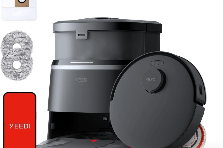 Revolutionize Your Cleaning with the Yeedi M12 PRO+: The Ultimate Robot Vacuum and Mop!
