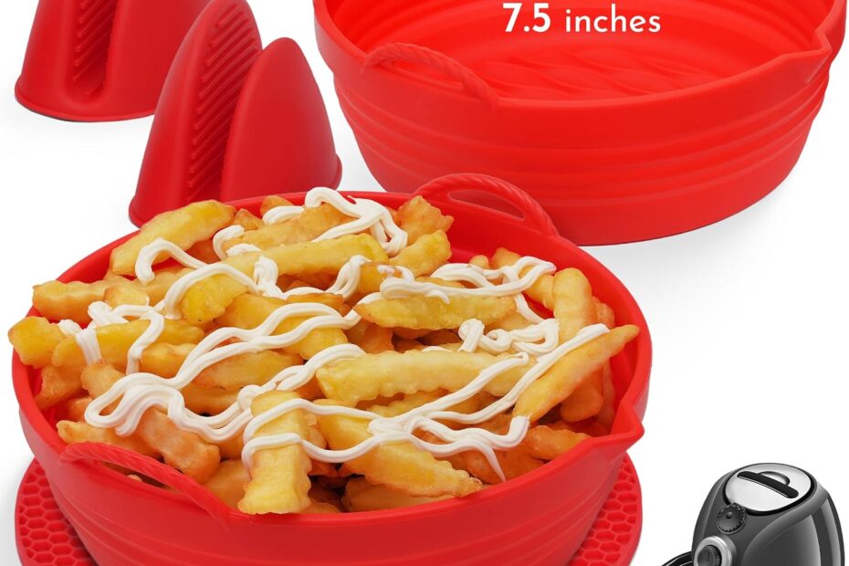 Revolutionize Your Cooking: Ultimate Silicone Air Fryer Liners Review!