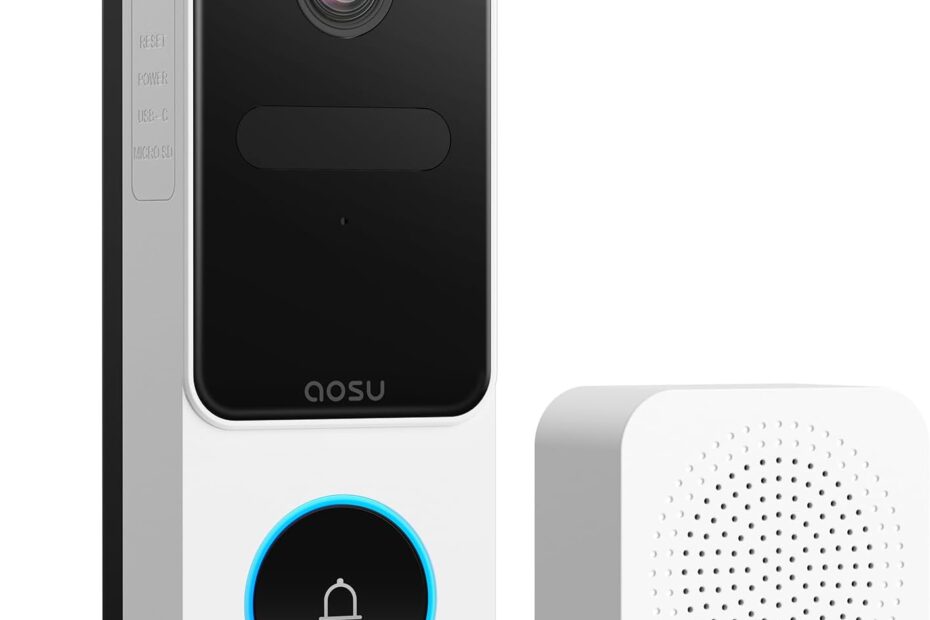 Revolutionize Your Home Security: AOSU Wireless Doorbell Camera Review