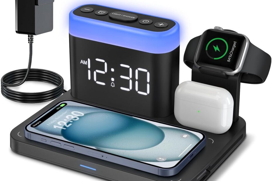 Revolutionize Your Nightstand: ANJANK 3-in-1 Wireless Charging Station Review