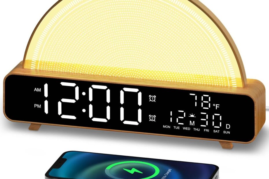Rise and Shine: A Review of the Ultimate Sunrise Alarm Clock with Nature Sounds