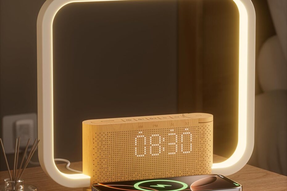 Rise and Shine: Discover the Ultimate Sunrise Alarm Clock with Wireless Charging