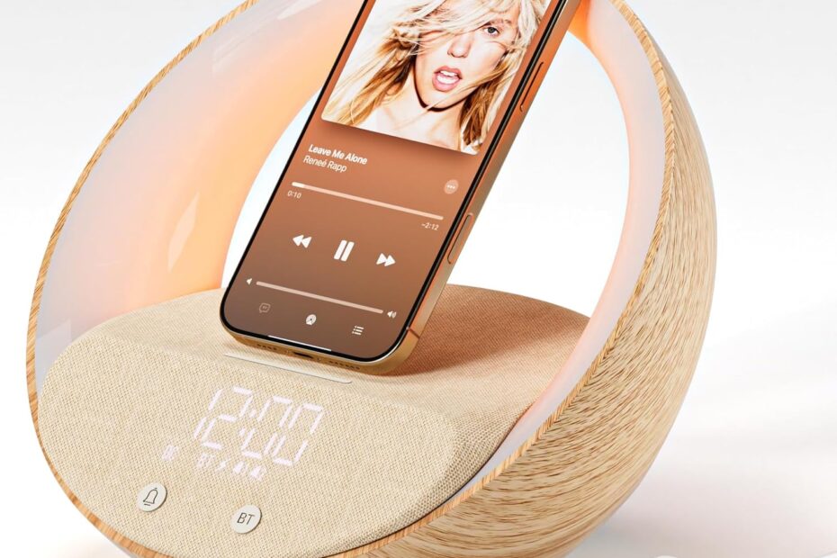 Rise and Shine: The Ultimate Bluetooth Alarm Clock with Sunrise Simulation and Fast Wireless Charging