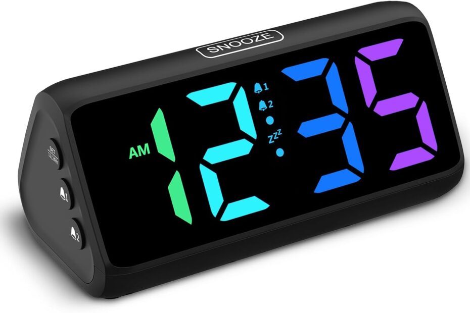 Rise and Shine: The Ultimate Netzu Loud Alarm Clock Review for Heavy Sleepers!