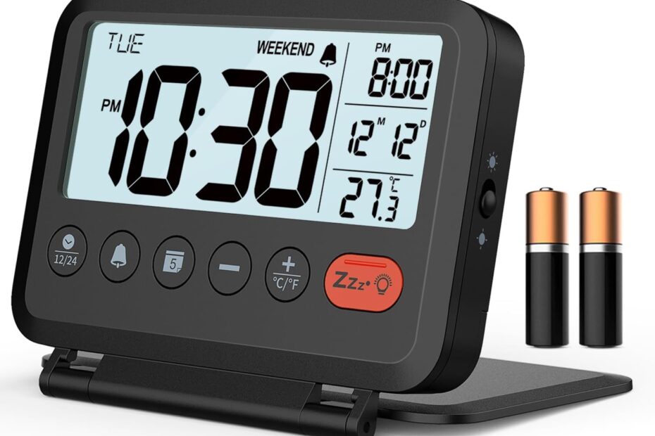 Rise and Shine: The Ultimate Review of the Digital Travel Alarm Clock!