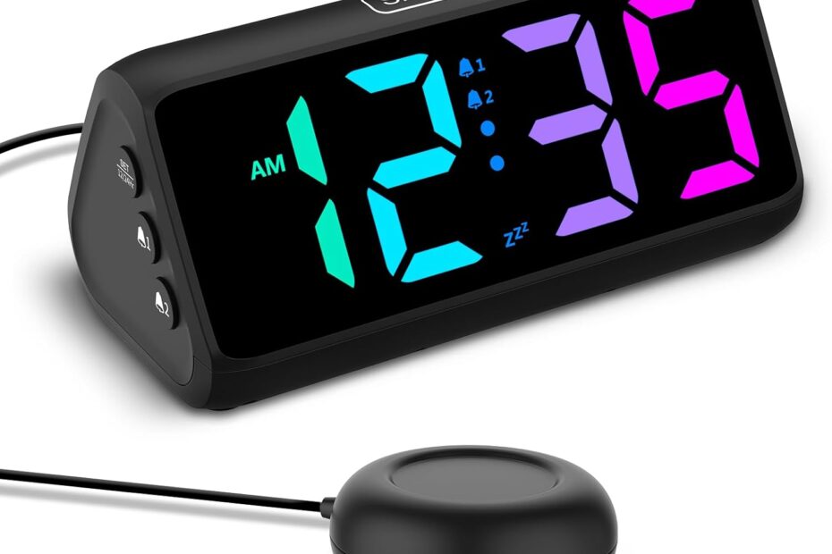 Rise and Shine: The Ultimate Review of the Netzu Loud Alarm Clock for Heavy Sleepers!