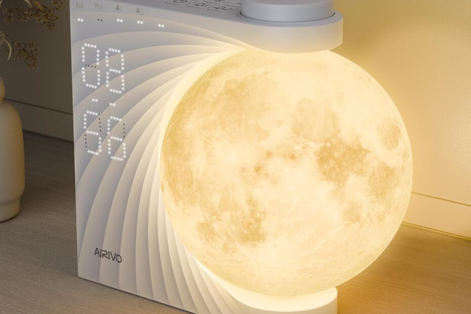 Rise and Shine with the AIRIVO Sunrise Alarm Clock: Your Perfect Wake-Up Companion!