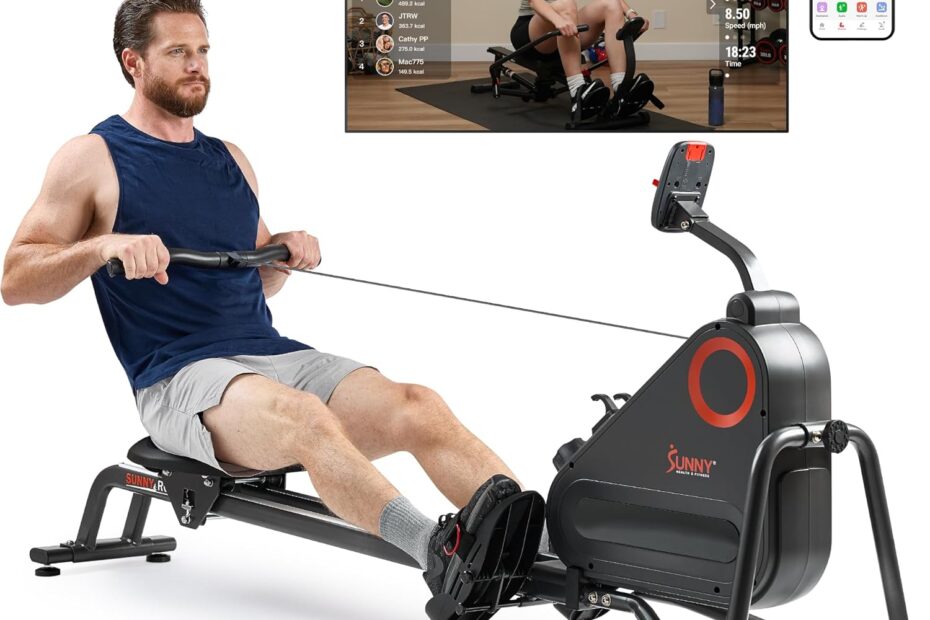 Row Your Way to Fitness: A Review of the Sunny Health & Fitness Magnetic Rowing Machine