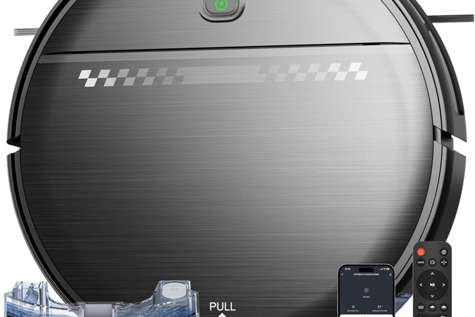 Say Goodbye to Dirt: The Ultimate Robot Vacuum and Mop Combo for Pet Owners!