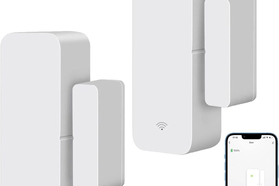Secure Your Home with Tuya Smart WiFi Door Sensors: Real-Time Alerts & Voice Control!