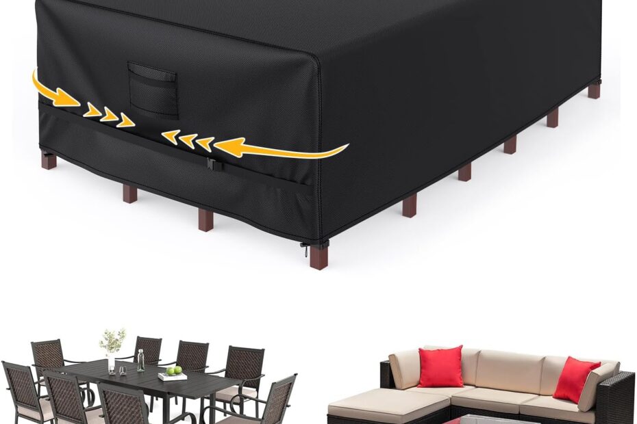 Shield Your Outdoor Oasis: Gorpche Heavy Duty Patio Furniture Covers Review!